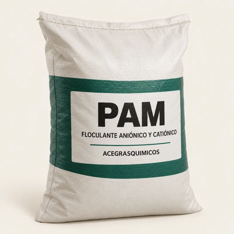 Poliacrilamida (PAM) · imagen de referencia